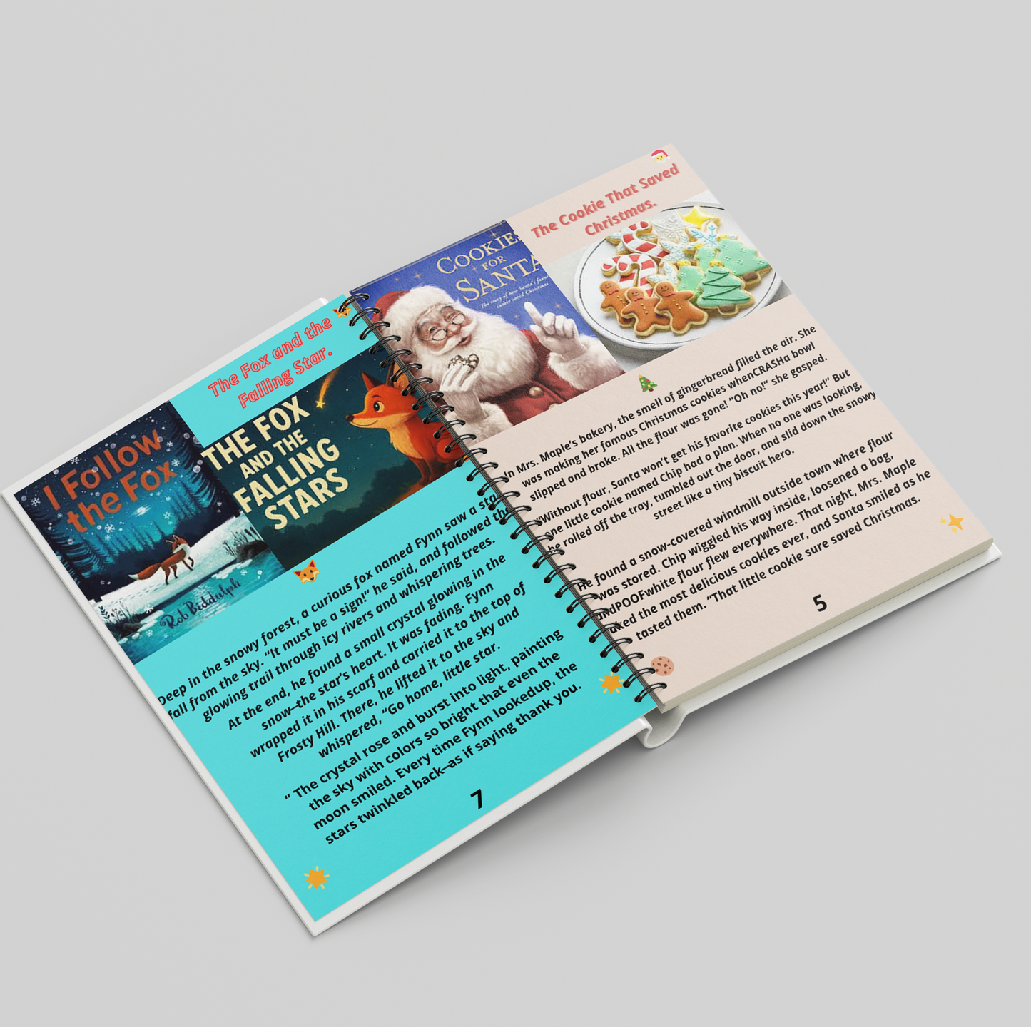 Colorful Christmas Tales for Kids