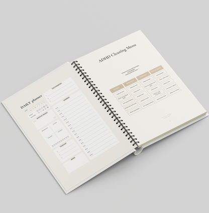 The Gentle ADHD Cleaning Planner